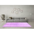 thumbnail image 3 of Ahgly Company Indoor Rectangle Abstract Purple Contemporary Area Rugs, 6' x 9', 3 of 4