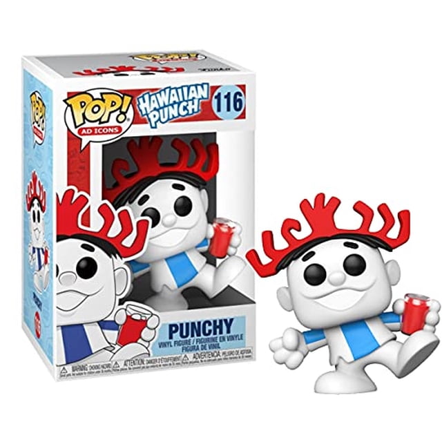 Pople Pop #116 Pop AD íconos Figura de vinilo de puñetazo hawaiano (incluye Case Protector de la caja Pop Ecotek)