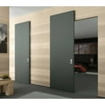 thumbnail image 4 of Hidden Barn | Planum 0010 Ginger Ash | Sturdy Finished Doors | Magic Concealed Sliding Set 32" x 96", 4 of 5