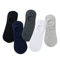 thumbnail image 2 of 5 Pairs Ankle Socks for Men/Women Low Cut Thin Athletic Sock Print Colorful Pattern Novelty Cute Unisex Socks No Show Socks for Women Non Slip Flat Boat Socks D One Size, 2 of 4