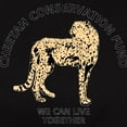 thumbnail image 3 of CafePress - Cheetah Conservation Fund Logo T Shirt - Women's Traditional Fit Dark T-Shirt, 3 of 4
