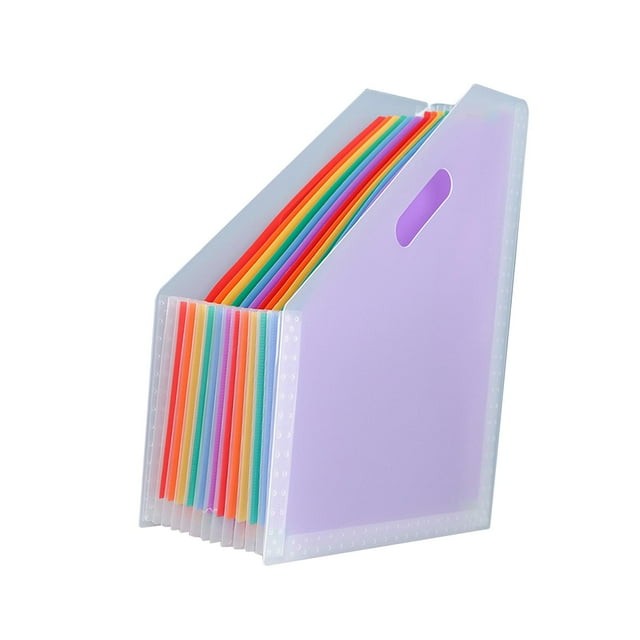 Organizador de archivos, carpeta de archivos en expansión, bolsa para documentos, papelería portátil, organizador de recibos, bolsillos para archivos,