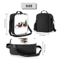 thumbnail image 2 of Disketp Vintage Buffalo Plaid Christmas Camper Bolsa Térmica Estampada para Almuerzo, Lonchera para Hombres y Mujeres Adultos, 2 of 7
