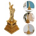 thumbnail image 2 of Golden Statue of Liberty Replica Made from Alloy for Decor with Exquisite Details and Smooth, 2 of 8