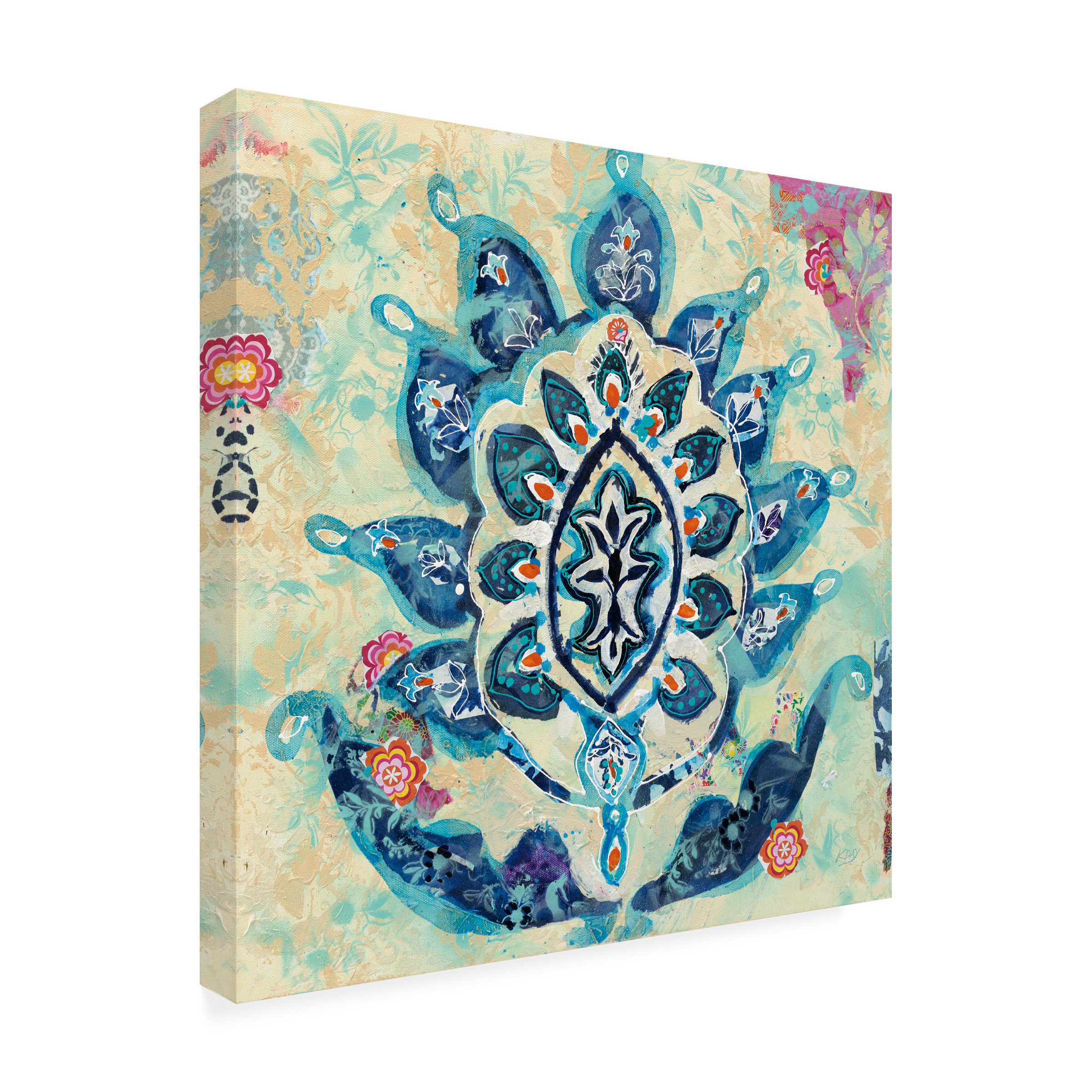 Trademark Fine Art 'Sai' Canvas Art by Kellie Day