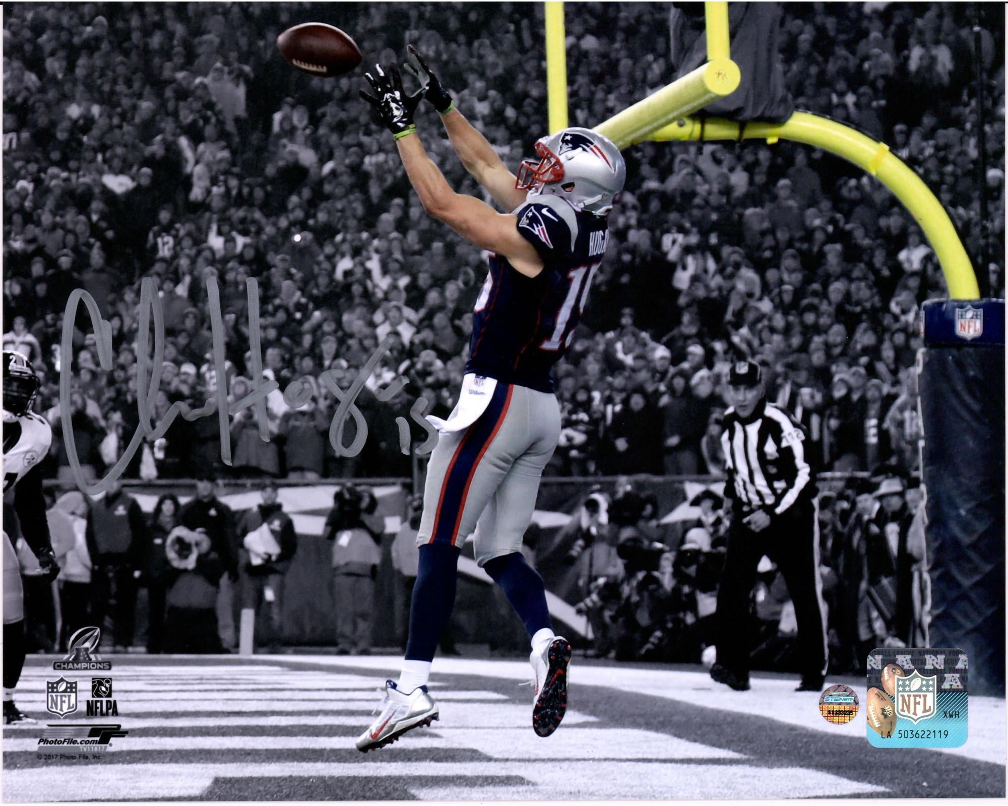 Chris Hogan New England Patriots Autographed 8 X 10 16 Afc Championship Game Touchdown Photograph Fanatics Authentic Certified Walmart Com