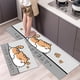 thumbnail image 2 of Alfombra de cocina antideslizante con estampado de dibujos animados, lavable, para entrada de casa, sala de estar, dormitorio, decorativa, 2 of 4