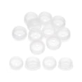 thumbnail image 1 of Adaptador de Botella Uxcell 0.91", 10 Pcs Tapones de Adaptador de Botella para Dispensadores Orales de Líquido Aceite Botellas de Plástico Vidrio Tapón, Claro, 1 of 7