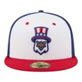 thumbnail image 2 of Men's New Era  Red/White/Blue Somerset Patriots Minor League Theme Nights 59FIFTY Fitted Hat, 2 of 6