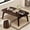 Black Walnut, variant on Japanese Floor Table Japanese Folding Coffee Table No Assembly Foldable Low Coffee Tables for Living Room Tatami Tea Bedroom for Sitting on The Floor - Portable & Easy Storage Compact Design