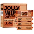 thumbnail image 1 of Toallitas húmedas JOLLY WIPE, desechables, extragrandes, 99% de agua+aloe, 200 g, 1 of 8