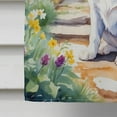 thumbnail image 4 of Clumber Spaniel Spring Path House Flag, 4 of 5
