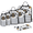Multicolor 3, variant on Jiaoprinted Gingerbread Christmas Tree 6 Set Compression Packing Cubes for Travel Essentials, Christmas Cookie Lightweight Carry on Expandable Luggage Organizer Bags for Women Men