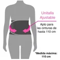 thumbnail image 3 of Faja Reductora Ejercicio Sudoracion Termica Moldeadora Gym, 3 of 8