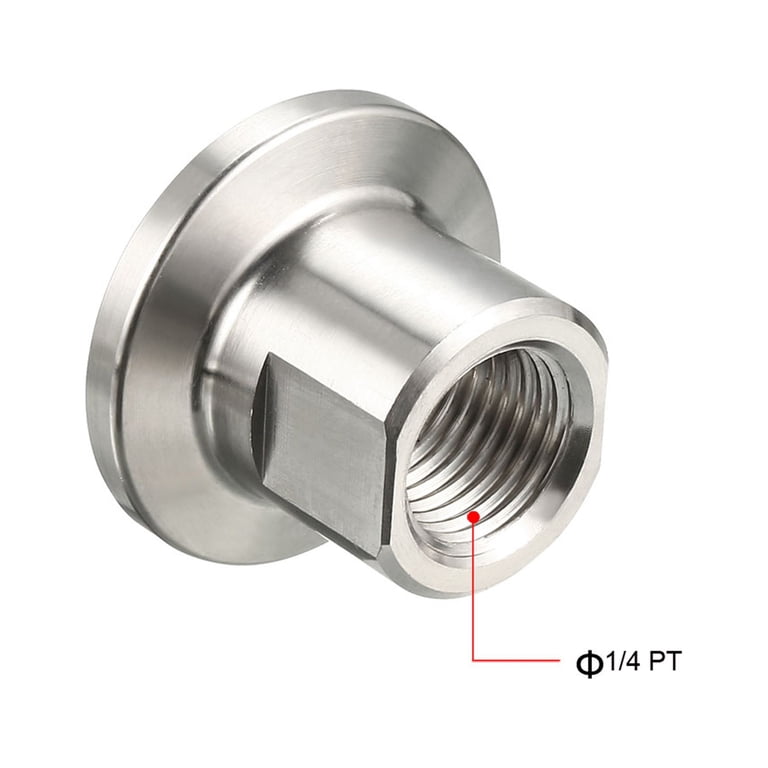 Raccordo KF16 Da 1/4 PT Femmina A Morsetto Da 30mm – Ferrule, Uxcell, Nuovo
