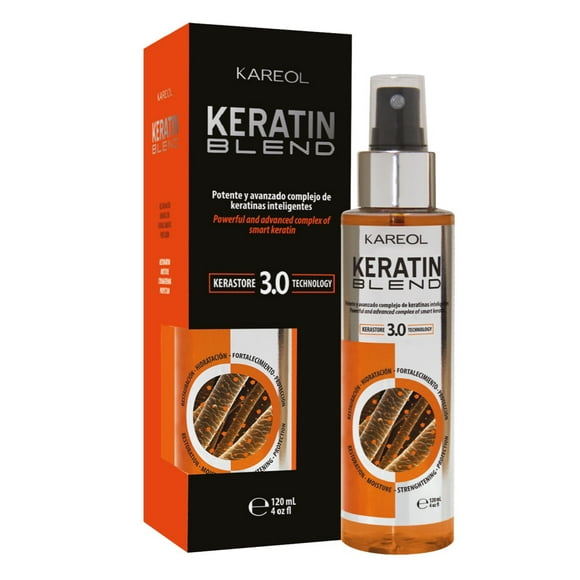 Kareol Keratin Blend 120ml · Restaura, Hidrata, Fortalece, Protege KAREOL Keratin Blend