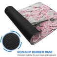 thumbnail image 6 of Experience Ultimate Control & Style with XL Pink Japanese Watercolor Cherry Blossom Mouse Pad, 31.5x11.8 Inches. Non-Slip Base, Stitched Edges. Ideal for Your Home Office or Gaming Setup!, 6 of 7