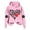 Pink, variant on SHE IS Womens Sweatshirts No Hood Cropped Womens Plus Size Hoodies Pullover Womens Plus Size Hoodies Pullover White Tops for Women Plus Size My Orders Placed