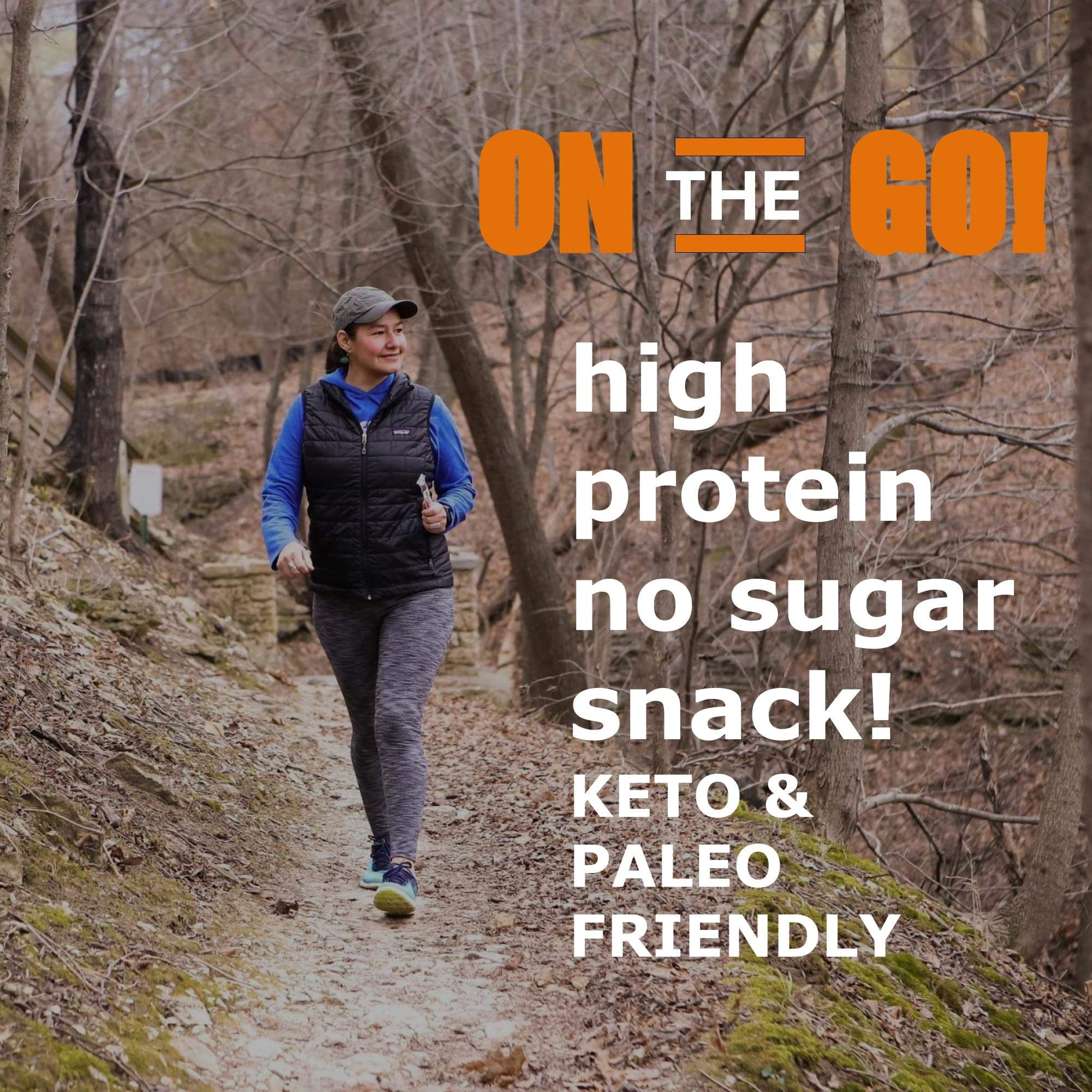 100% Grass fed & finished, Paleo, Whole30 and Keto Friendly Beef Sticks: No Added Sugar, Nitrites, MSG, Gluten or Soy. Never Given Antibiotics or Hormones (Tex-Mex Flavor, 72-Count, 1-oz Stick)