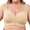 Beige, variant on Fashion Essentials Cozy Bralettes for Women Women Front Closure Wireless Camisole Plus Size Bra Seamless Underwear for Women