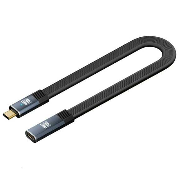 WINDLAND USB C Male to Female Extension Cable 100W Fast Charging and 20Gbps Data Rate