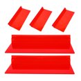 thumbnail image 7 of WRITWAA Red Slatwall Shoe Shelves, Durable and Stable, Clear View, High Loadbearing, 5Pcs, 7 of 7