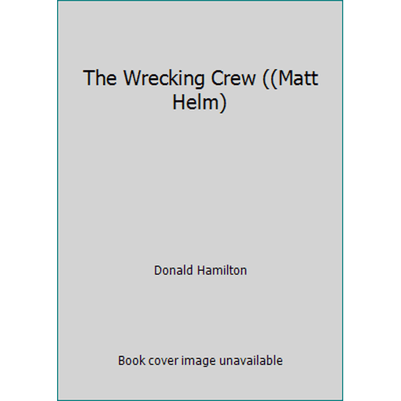 Pre-Owned The Wrecking Crew ((Matt Helm) (Paperback) 0340019808 9780340019801