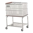 thumbnail image 4 of Laundry Basket Cart Multifunctional Clothes Basket Organizer Rolling Cart Carbon Steel for Bedroom Bathroom Laundry Room, 4 of 7
