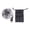 Silver, variant on M Buder Compact Smartphone Video Microphone with 3.5mm Jack, 90 Degree Adjustable Noise Reduction Mobile Phone Mic for Vlogging & Recording, High SNR 74dB, Includes Wind Muff & Bag (3.15 in / 8 cm)