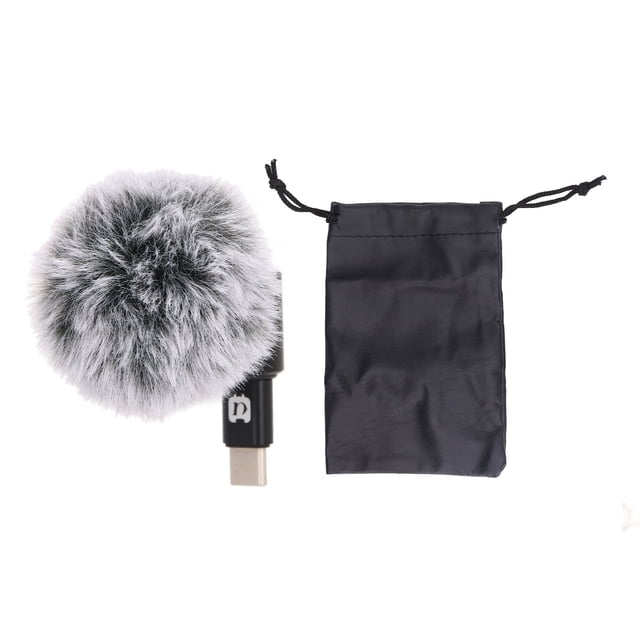 Smartphone Microphone, Strong Compatibility 74dB 90 Degree Rotation Shock Resistant Phone Noise Reduction Microphone For Home Type C -40db±3db