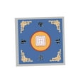 thumbnail image 1 of GUOOL Mat Mahjong Game Table Cover Professional Slip Resistant Board Game Mat Mahjong Tablecloth for Home Gathering Blue B, 1 of 9
