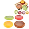 thumbnail image 1 of Caja de Almacenamiento de Frutas de Silicona ANGGREK 4 Piezas Reutilizables para Cebolla, 1 of 7