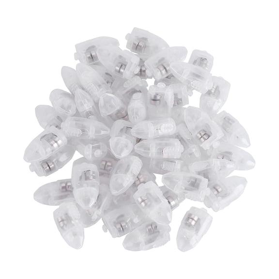 1 Set/50Pcs Waterproof LED Balloon Lights for Paper Lantern Ballon Wedding Party Decor Halloween Christmas Party Decoration Centerpieces [Yellow Light]