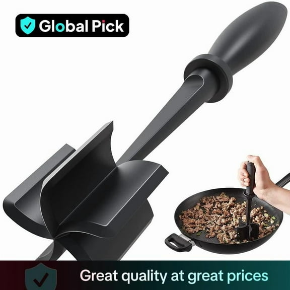 Handheld Meat Chopper - Non-Stick Meat Mincer, Hamburger Masher, Chicken Shredder - Multifunctional Kitchen Tool/Utensil