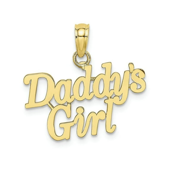 FJC Finejewelers 10k Yellow Gold Daddy's Girl Charm