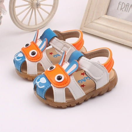 

YOHOME Toddler Infant Kids Baby Boy Cartoon LED Luminous Shoes Sneakers