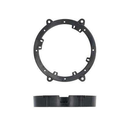 Metra - Speaker Adapter Plate for Select Volvo 2016-2022 Vehicles (2-Pack) - Black - image 2