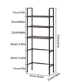 thumbnail image 3 of Tgbvmt 3 Tier Above Toilet Storage Rack 5 Ft Waterproof Anti-rust Stable Shelf Space Saving for Bathroom Toiletries Washing Machine Balcony Plants Shower Supplies Decor Bathroom Storage Organizer, 3 of 8