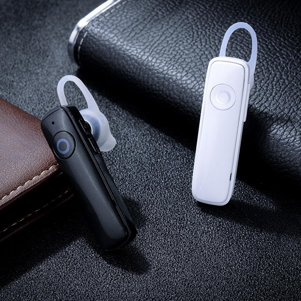 M165 Mini Bluetooth Earphone Stereo Bass Bluetooth Earpiece Mic Earloop Wireless Phones With S6C1