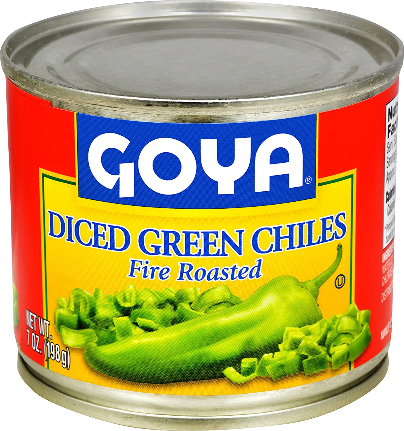 Goya Foods Diced Green Chiles, 7 Ounce (Pack of 24)