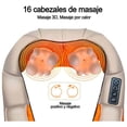 thumbnail image 2 of Masajeador Electrico Nanofort Cuello y Hombros Calor Relajación Espalda, 2 of 6