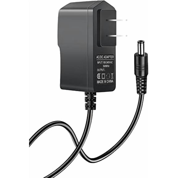 9V Power Adapter for Casio Keyboard AD-5 AD-5MU AD-5MR WK-110 WK-200 LK-43 LK-100 LK-220 CTK-496 CTK-573 CTK-700 CTK-710 CTK-720 CTK-2100 MA150 and More (8.2ft Power Supply Cord)