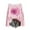 Pink-Tops, variant on Women's Pink Sunflower Multi Ribbon Graphic Off Shoulder Long Sleeve Waffle Knit Sweater Autumn Layer Casual Daily Tops