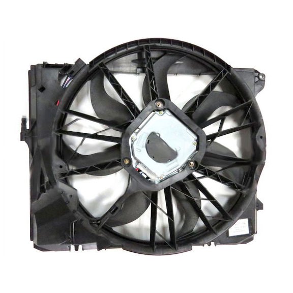 Radiator Fan Assembly - Compatible with 2007 - 2013 BMW 328i 2008 2009 2010 2011 2012