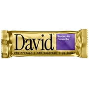 David High Protein Bars, Blueberry Pie, 28g Protein (4 Count)