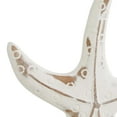 thumbnail image 6 of 13", 13", 13"H White Plastic Sea Life Sculpture, by DecMode (3 Count), 6 of 9