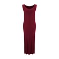 thumbnail image 3 of DJskiyers Plus Size Dresses For Curvy Women Fit Bodycon Dresses Trendy Cocktail Dresses Comfy Tank Dress Sleeveless Maxi Dress, 3 of 6