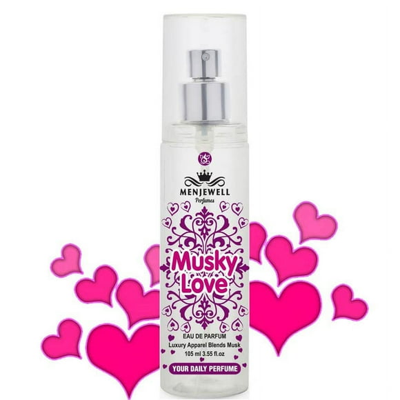 Musky Love Eau De Parfum For Couples 105ml, 3.5 Fl.oz. | Luxury Apparel Blends - Your Daily Perfume For Men & Women | With Musky, Amber, Floral & Fruity Notes - Unisex Fragrance