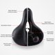 thumbnail image 3 of Asiento de bicicleta cómodo para mujeres o hombres, sillín de bicicleta acolchado de espuma viscoelástica suave de alta densidad con doble suspensión de bolas de goma que absorbe los golpes, ajus, 3 of 5
