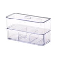 thumbnail image 4 of FRCOLOR Bathroom Wall-mounted Storage Box Drawer Type Cosmetic Storage Box (Transparent), 4 of 8